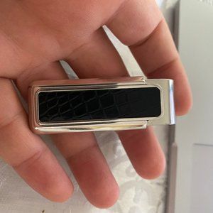 M Clip Mens Money Clip Alligator Large